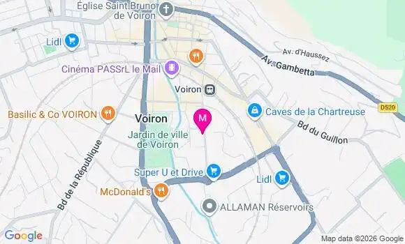 Localisation Mtre Carrobourg Olivia