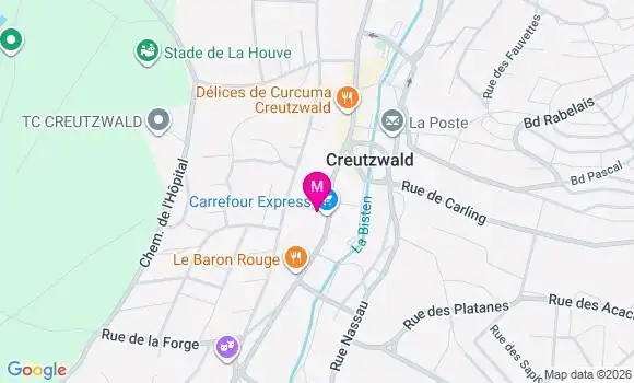 Localisation Mtre Schamber Louise