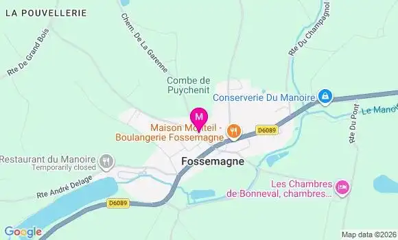 Localisation Mtre Chades Anne Sophie
