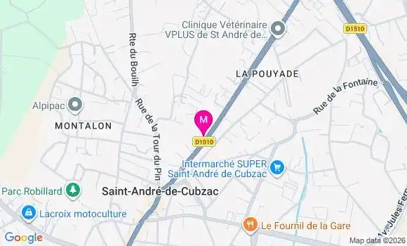 Localisation Mtre Raud Maxime