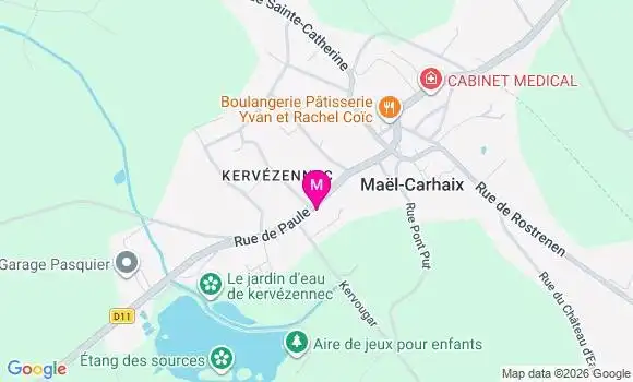Localisation Mtre Rouxel Sarah