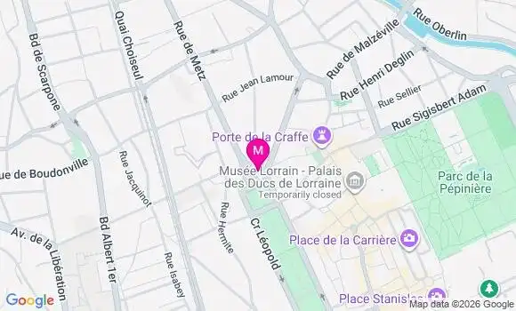 Localisation Mtre Panel Dartus Stanislas