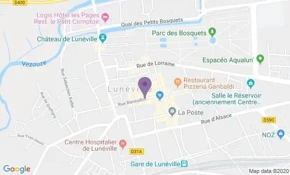 Localisation Mtre Rossi Frédéric