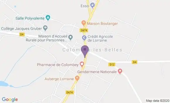 Localisation Mtre Abbo Corinne