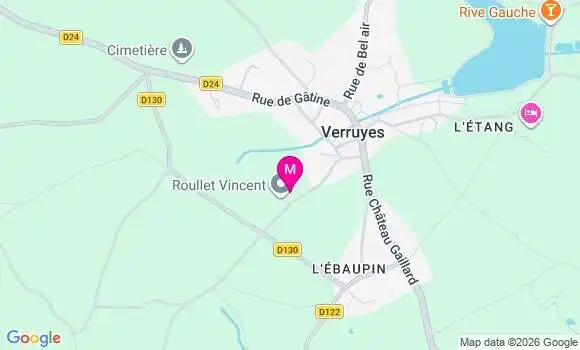 Localisation Mtre Roullet Eva