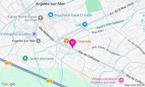 Localisation Mtre Vinci Micalef Paola