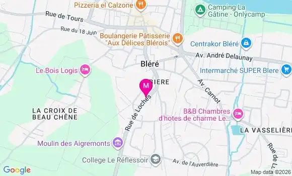 Localisation Mtre Laporte Fanny