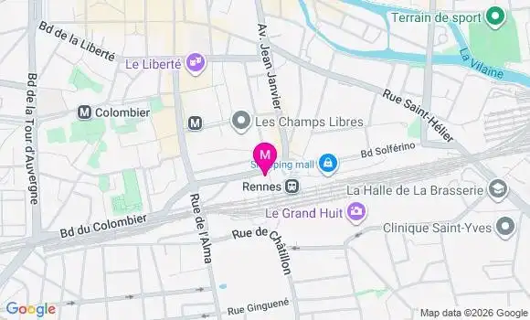 Localisation Mtre Ramard Marion