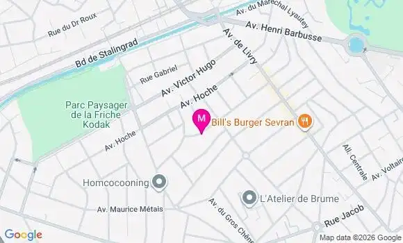 Localisation Mtre Auclair Marjorie