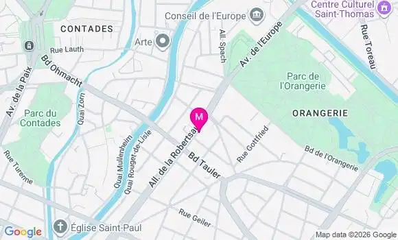 Localisation Mtre Gilbert Claude