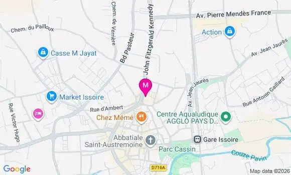 Localisation Mtre Coste Marie