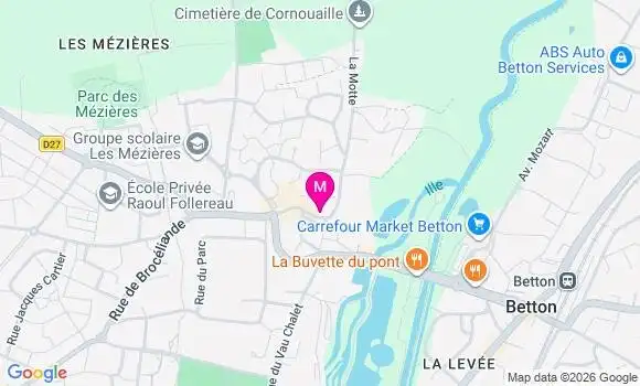 Localisation Mtre Massena Julie