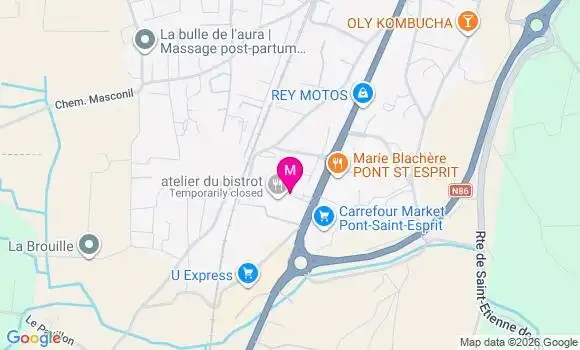 Localisation Mtre Rivier Vincent