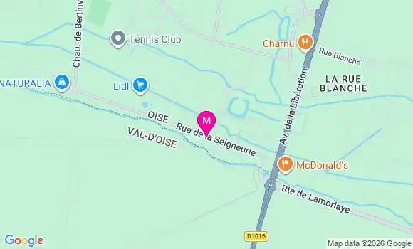 Localisation Mtre Salus Pauline