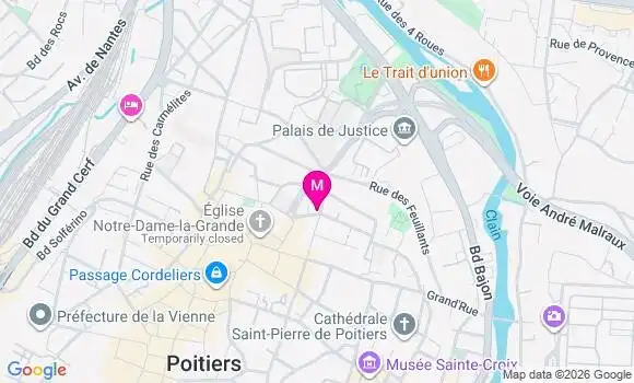 Localisation Mtre Poirier Lucie