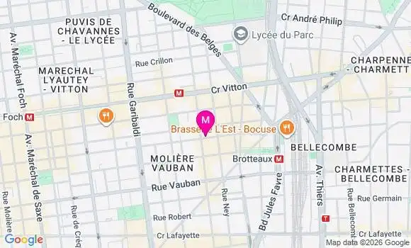 Localisation Mtre Caceres Amsellem Alizée