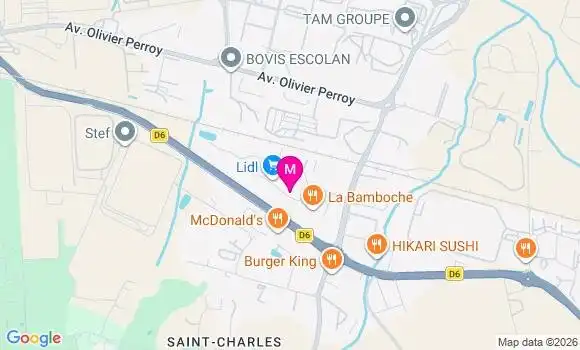 Localisation Mtre Midali Alexia