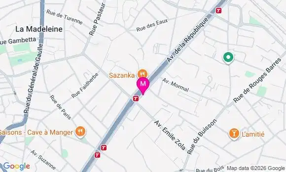Localisation Mtre Lepore Giulia