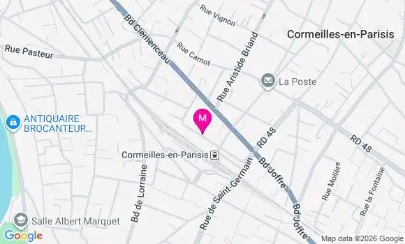 Localisation Mtre Vesco Arthur