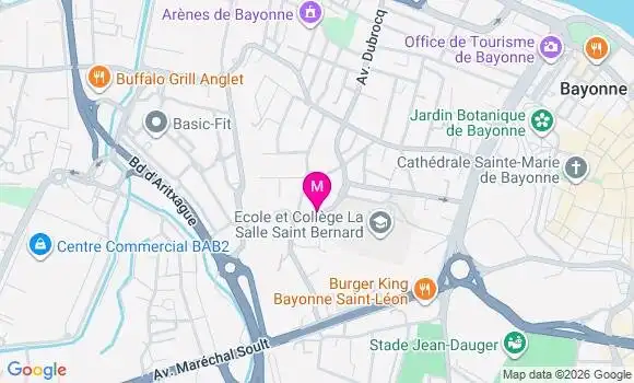 Localisation Mtre Bobet Delphine