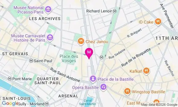 Localisation Mtre Reinaud Malvina