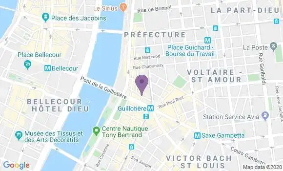 Localisation Mtre Courtiade Caroline