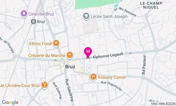 Localisation Mtre Compain Caroline