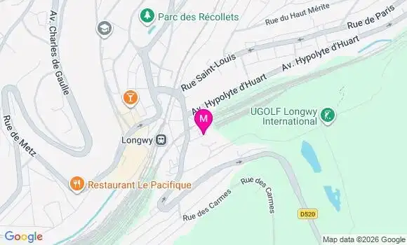 Localisation Mtre Pantin Coralie