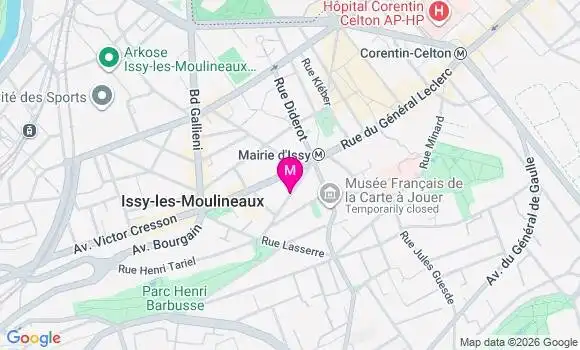 Localisation Mtre Marx Coralie