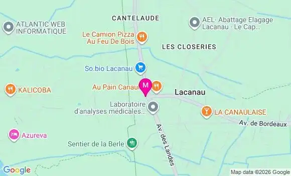 Localisation Mtre Grandin Guillaume