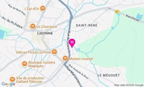 Localisation Mtre Henry Maria