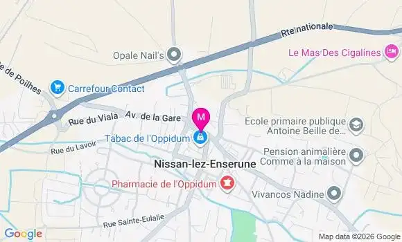 Localisation Mtre Glodas Catherine