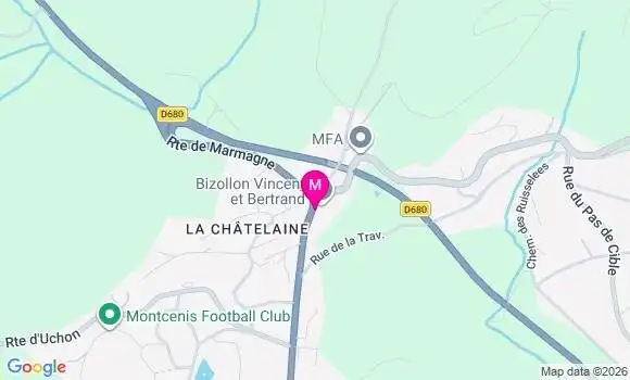 Localisation Mtre Bizollon Pierre Antoine