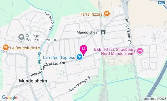 Localisation Mtre Kuhn Benjamin