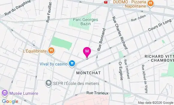 Localisation Mtre Youras Audrey