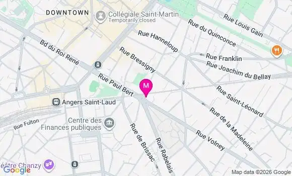 Localisation Mtre Gilbert Quentin