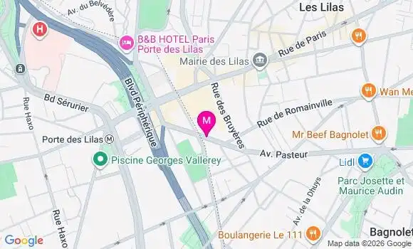 Localisation Mtre Bocquet Clarisse