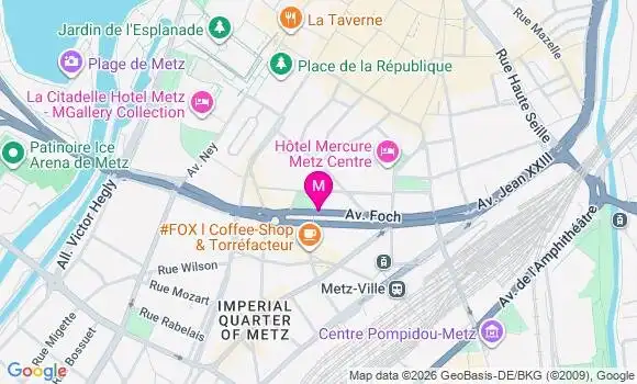 Localisation Mtre Friang Maxence