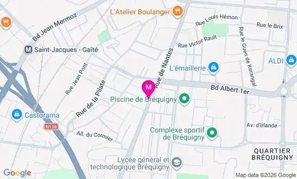 Localisation Mtre Le Gall Ronan