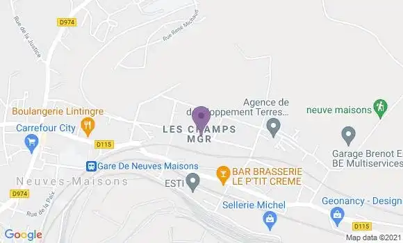 Localisation Mtre Froment Etienne