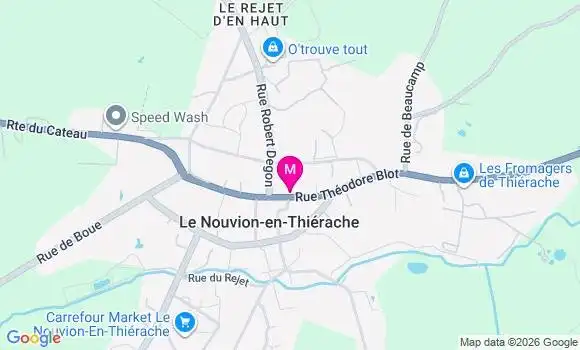 Localisation Mtre Moreau Alexandre