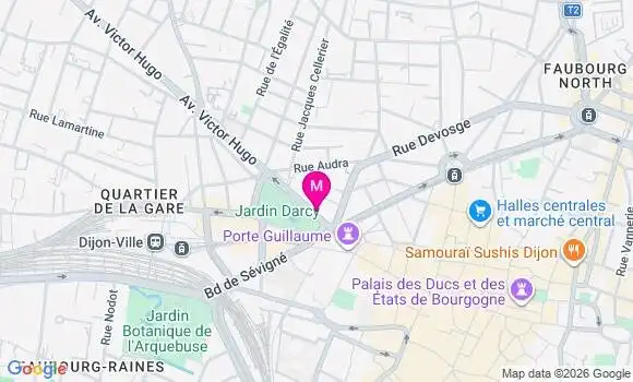 Localisation Mtre Aulner Johanna