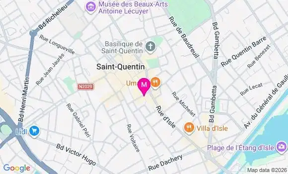 Localisation Mtre Debeauvais Delrue Julie