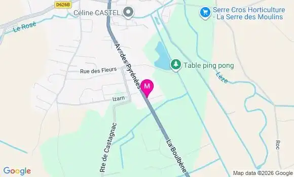 Localisation Mtre Mirailles Louis