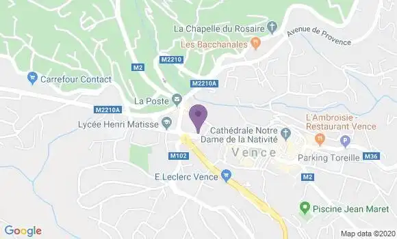 Localisation Mtre Parent Frédéric