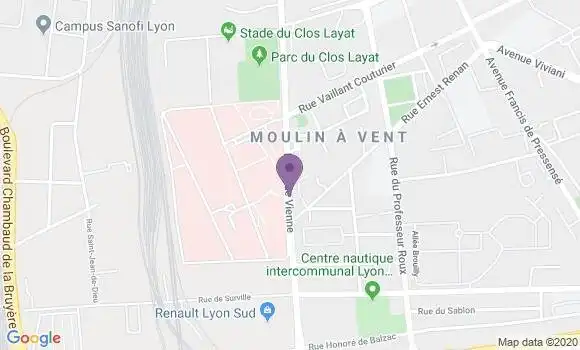 Localisation Mtre Compagnon Bruno