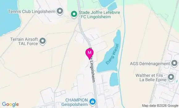 Localisation Mtre Billmann Bénédicte