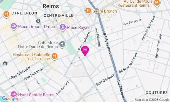 Localisation Mtre Renaux Charles