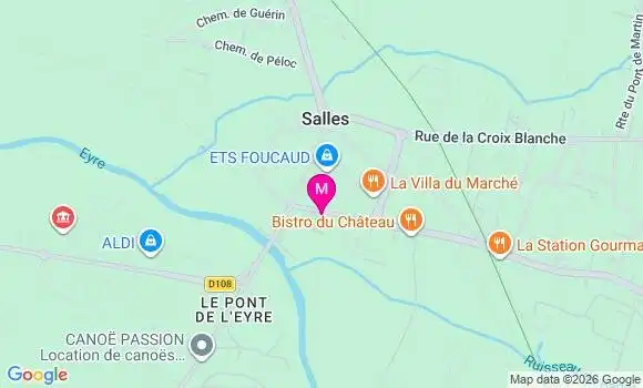 Localisation Mtre Lamaignère Charlotte