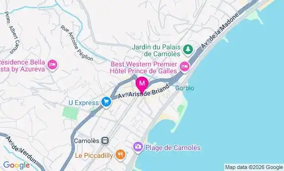 Localisation Mtre Brignone Letizia
